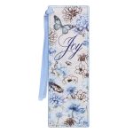 Joy Faux Leather Bookmark