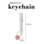 With God All Things are Possible Faux Leather Wristlet Key Ring with Charm - Image 4