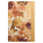 NLV Roesbruin & Goud Linne Standaard Bybel Met Duimgrepe - Image 30