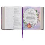 NLT Purple Faux Leather Flexcover Inspire Prayer Filament-Enabled Edition Bible Giant Print - Image 21