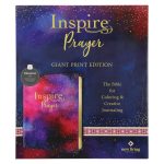NLT Purple Faux Leather Flexcover Inspire Prayer Filament-Enabled Edition Bible Giant Print - Image 23