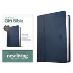 NLT Blue Cross Imitation Leather Filament Premium Gift Bible - Image 2