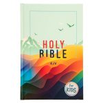 KJV Teal Mountains Hardcover Kids Bible Large Print - Image 25