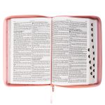 KJV Pink Faux Leather Thinline Bible Large Print - Image 12