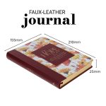 May the God of Hope Fill You with All Joy Faux Leather Journal - Image 5