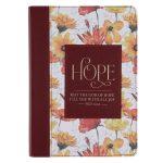 May the God of Hope Fill You with All Joy Faux Leather Journal