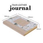 Be Still and Know That I Am God Faux Leather Journal - Image 5