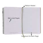 Be Still and Know That I Am God Faux Leather Journal - Image 6