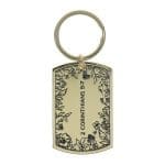 Walk by Faith and Not By Sight Metal Keychain - Image 2