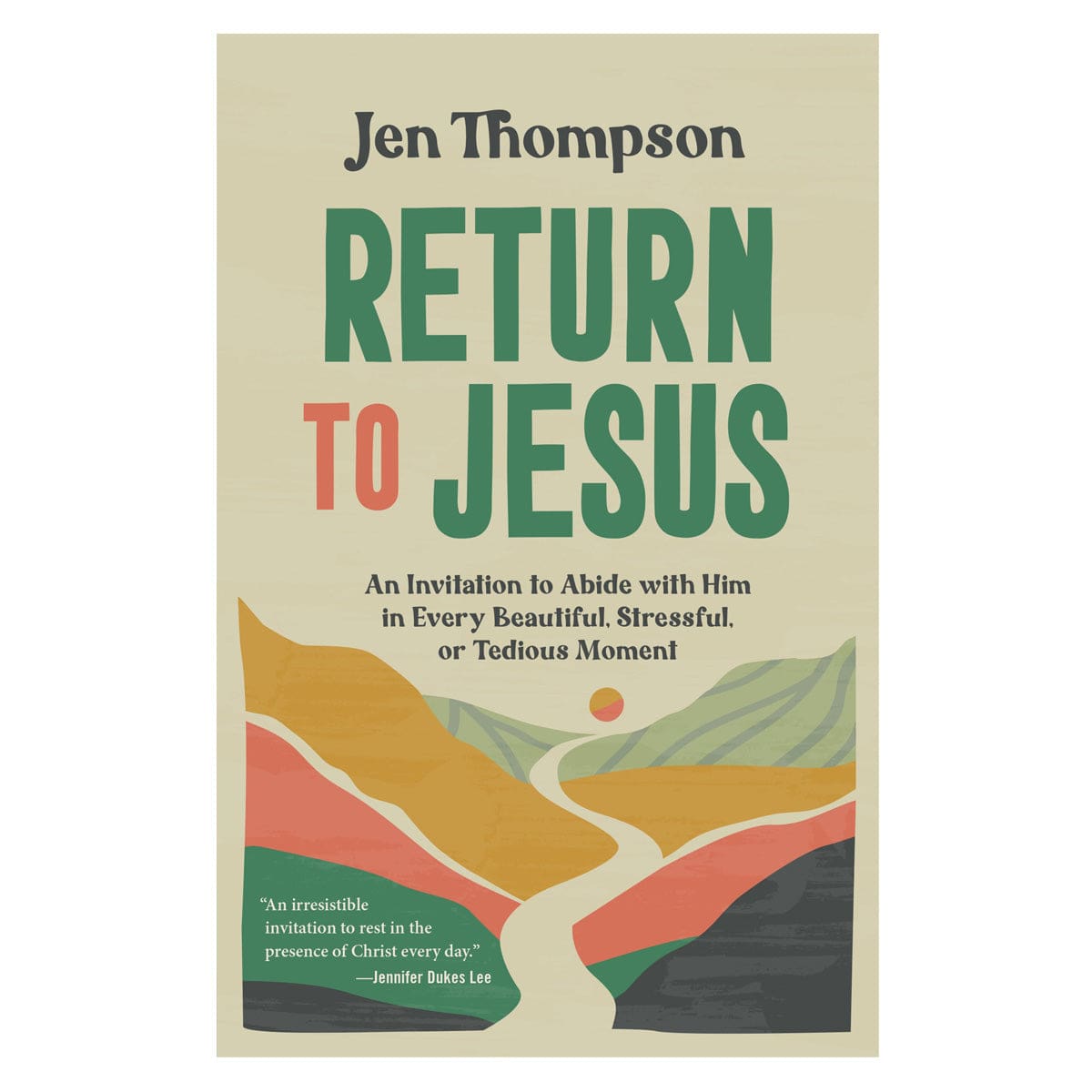 9780593601297_front Return to Jesus: An Invitation to Abide with Him (Paperback) - Image 1