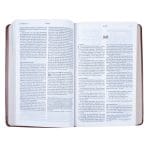 NLT Filament Thinline Reference Bible, Messenger Brown (Imitation Leather) - Image 5