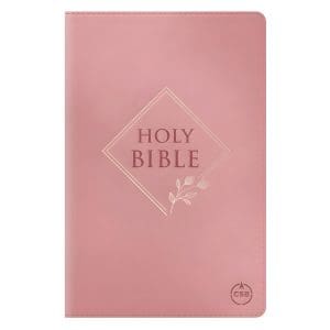 CSB Pink Imitation Leather Christian Art Value Edition Compact Bible