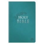 CSB Teal Imitation Leather Christian Art Value Edition Compact Bible